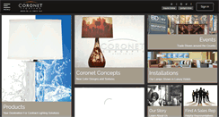Desktop Screenshot of coronetlighting.com